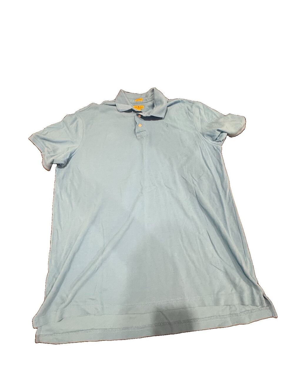 Duck Head Pima Cotton Pique Polo Shirt Men’s XXL Blue Short Sleeve Casual